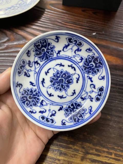 古玩陶瓷青花碟拍賣,當前價格4500元