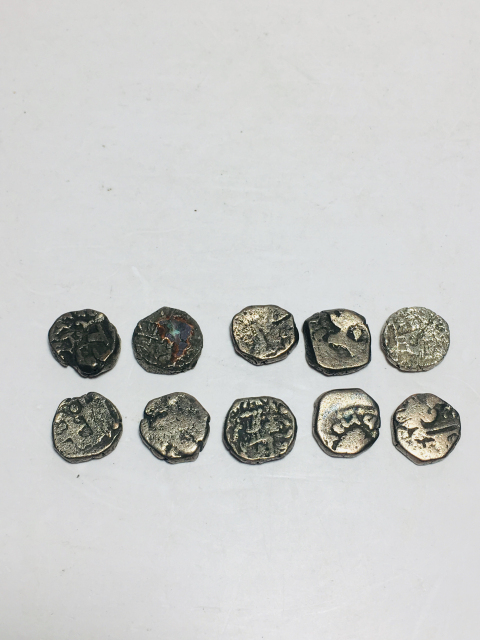 古玩錢幣隋唐絲綢之路銀幣一組拍賣，當前價格1288元