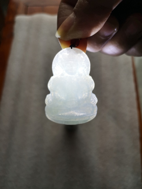 古玩玉器翡翠觀音拍賣,當(dāng)前價(jià)格998元
