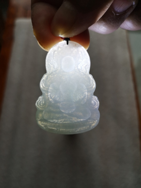 古玩玉器翡翠觀音拍賣,當(dāng)前價(jià)格998元