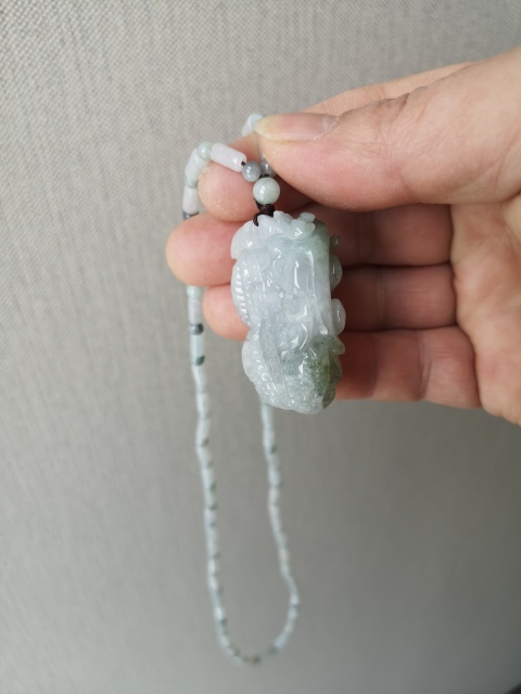 古玩玉器貔貅墜拍賣,當(dāng)前價(jià)格580元