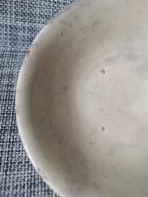 古玩陶瓷元代，河南窯口，外弦紋白釉碗拍賣，當(dāng)前價(jià)格1111元