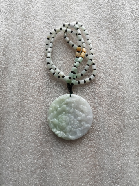 古玩玉器花開富貴牌子拍賣,當前價格680元