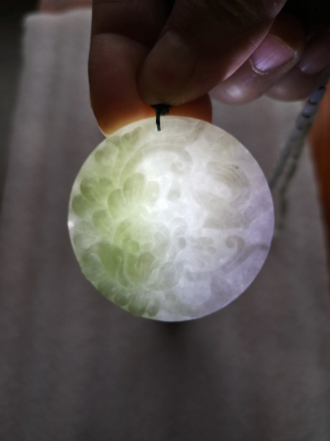 古玩玉器花開富貴牌子拍賣,當前價格680元
