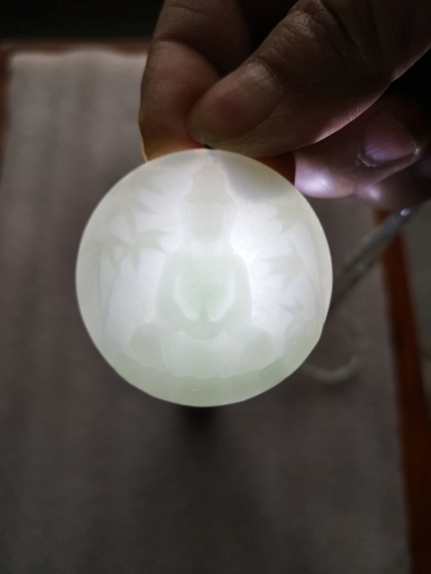 古玩玉器觀音牌子拍賣,當(dāng)前價(jià)格680元