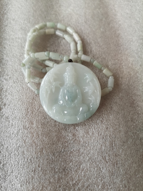 古玩玉器觀音牌子拍賣,當(dāng)前價(jià)格680元