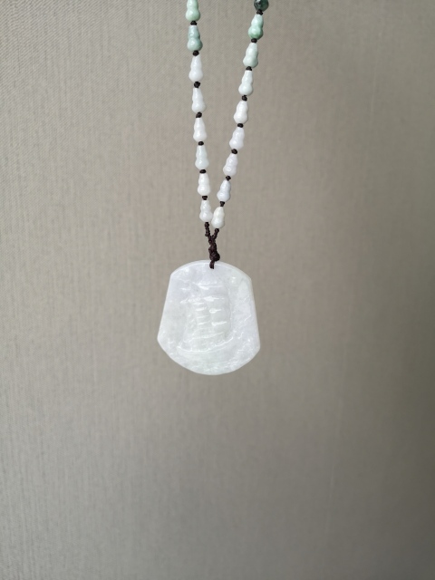 古玩玉器翡翠牌子拍賣,當前價格580元
