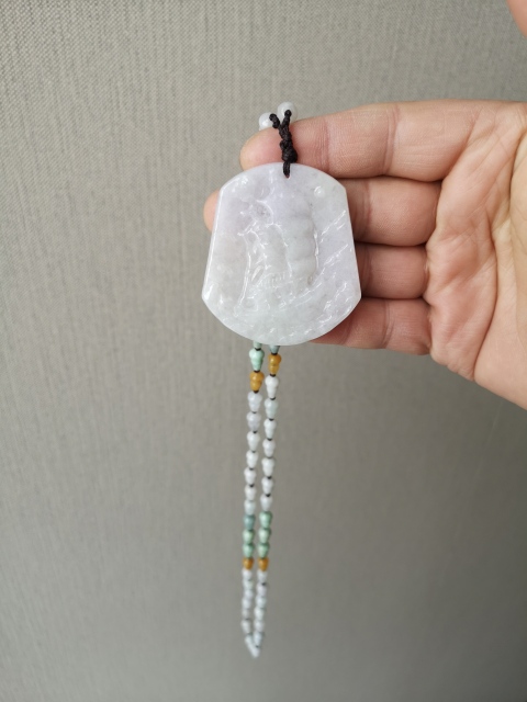 古玩玉器翡翠牌子拍賣,當前價格580元
