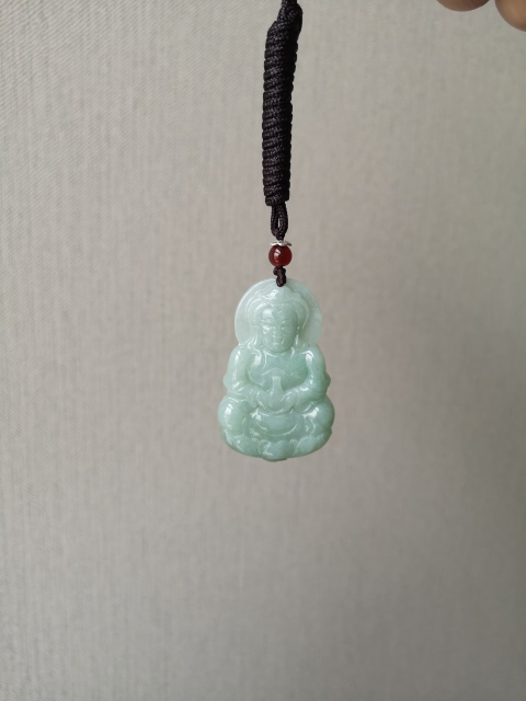 古玩玉器翡翠觀音拍賣,當(dāng)前價(jià)格550元