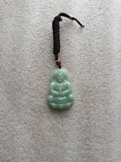 古玩玉器翡翠觀音拍賣,當(dāng)前價(jià)格550元