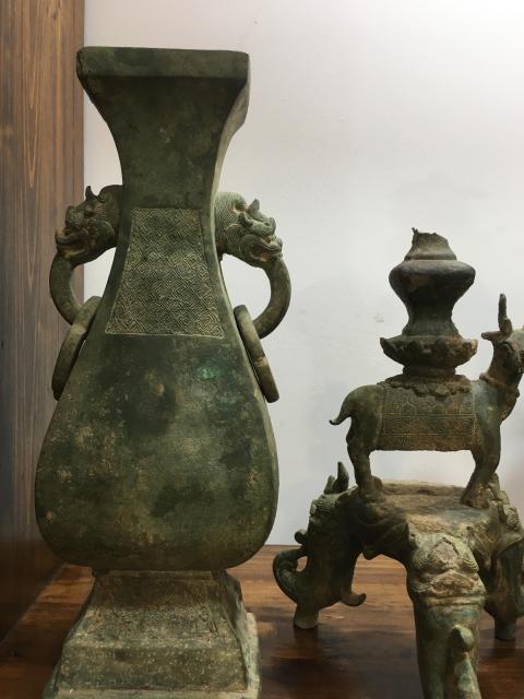 古玩銅器銅器拍賣,當(dāng)前價(jià)格320000元