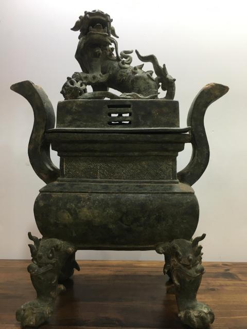 古玩銅器銅器拍賣,當(dāng)前價(jià)格320000元