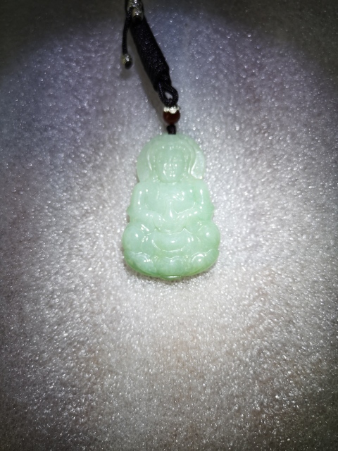 古玩玉器翡翠觀音拍賣,當(dāng)前價(jià)格550元