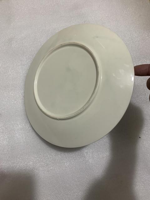 古玩陶瓷景物紋青花盤拍賣，當(dāng)前價(jià)格220元