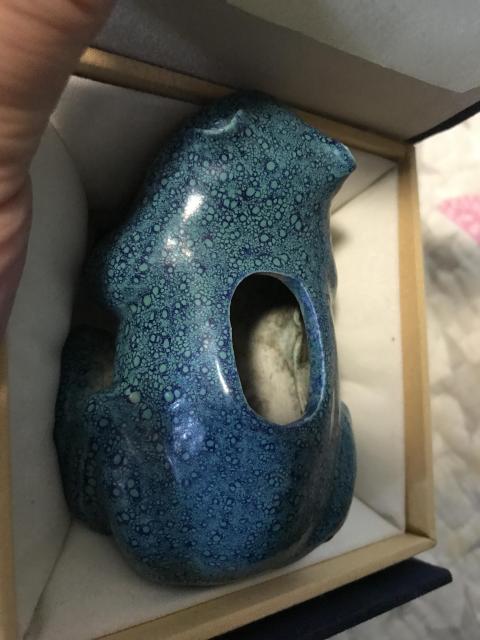 古玩陶瓷水盂拍賣,當前價格8500元