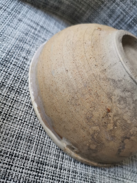 古玩陶瓷金元，扒村窯花卉紋碗拍賣，當前價格2222元