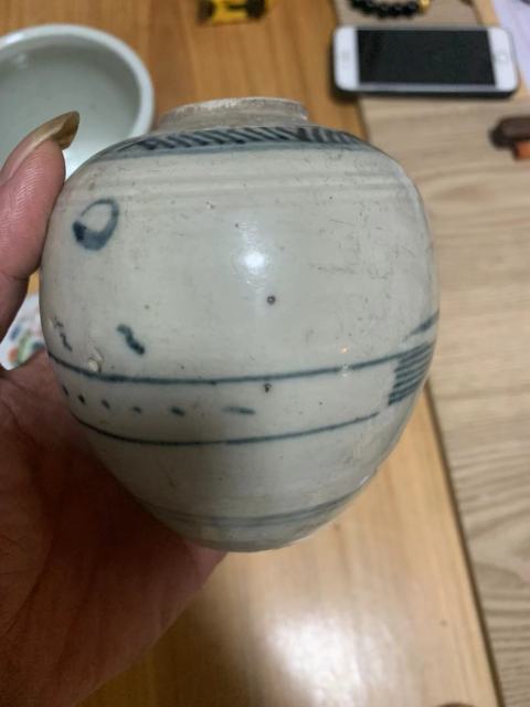 古玩陶瓷青花山水紋罐拍賣，當(dāng)前價格1222元