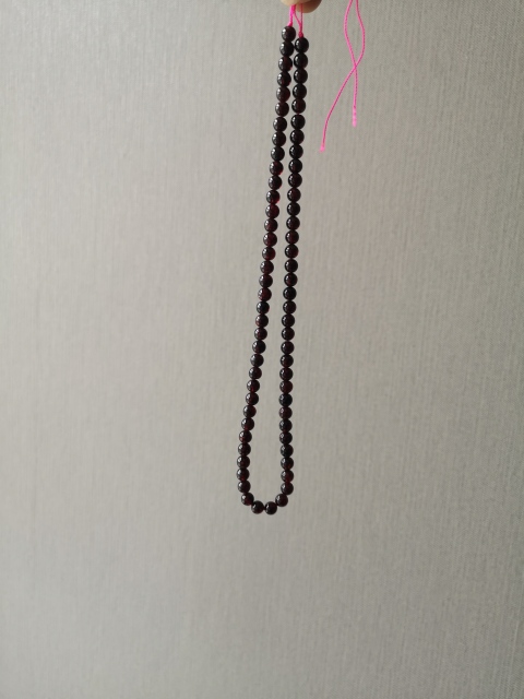 古玩玉器石榴石項鏈拍賣，當前價格298元
