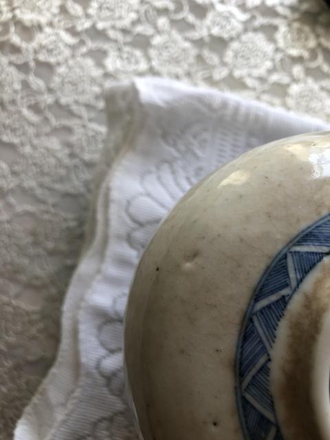 古玩陶瓷清哥釉青花人物罐拍賣,當前價格3500元