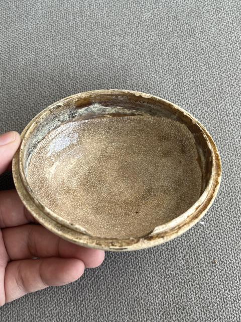 古玩陶瓷白釉蓋盒拍賣,當前價格1500元