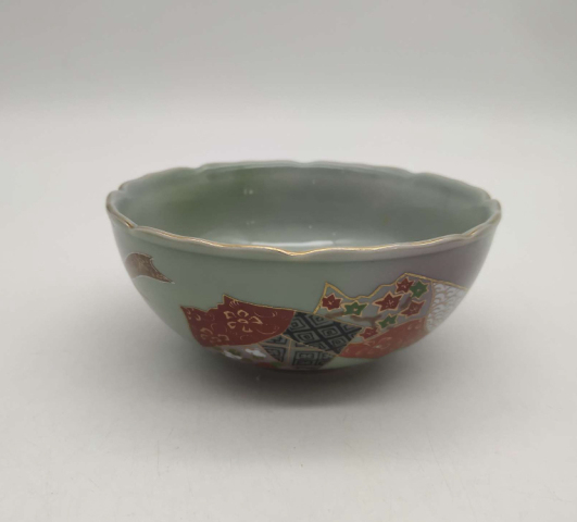 古玩陶瓷花口碗拍賣,當前價格120元