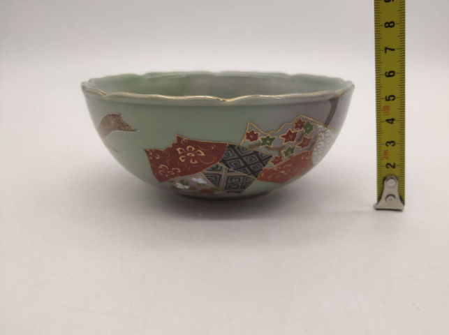 古玩陶瓷花口碗拍賣,當前價格120元
