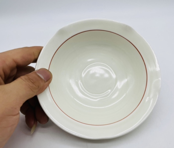 古玩陶瓷花卉紋五彩碗拍賣，當前價格150元