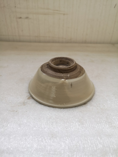 古玩陶瓷磁州窯白釉碗拍賣，當前價格580元