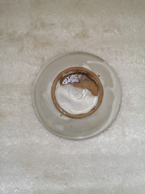 古玩陶瓷磁州窯青花滿池嬌紋盤拍賣，當前價格220元