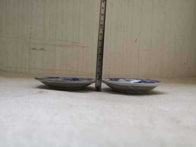 古玩陶瓷磁州窯青花滿池嬌紋盤拍賣，當前價格220元