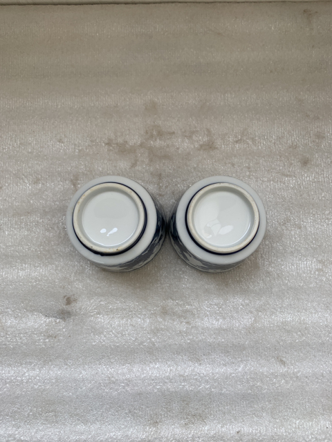 古玩陶瓷嬰戲紋青花杯拍賣，當前價格125元