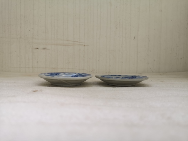 古玩陶瓷磁州窯青花滿池嬌紋盤拍賣，當前價格220元