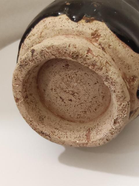 古玩陶瓷黑釉長頸瓶拍賣,當前價格4888元