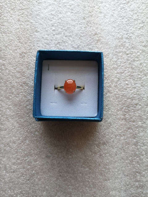 古玩玉器南紅戒指拍賣,當前價格260元