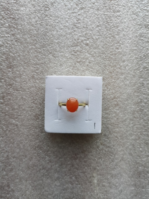 古玩玉器南紅戒指拍賣,當前價格260元