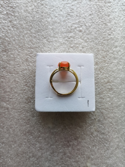 古玩玉器南紅戒指拍賣,當前價格260元