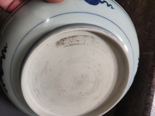 古玩陶瓷晚清東方朔偷桃帽筒拍賣,當前價格3688元