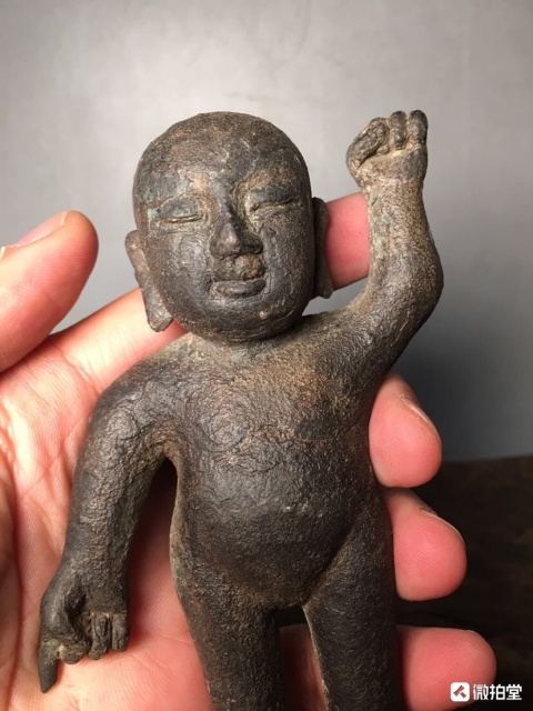 古玩雜項誕生佛拍賣，當前價格96000元