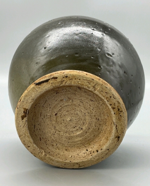 古玩陶瓷磁州窯系褐釉澀圈瓶拍賣，當(dāng)前價格3698元