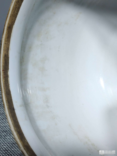 古玩陶瓷【精品細路】清同治花鳥紋粉彩四系粥罐拍賣,當前價格2588元