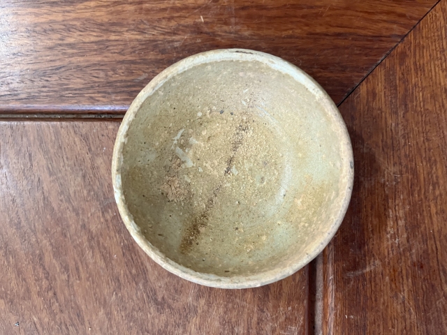 古玩陶瓷宋代青釉盞拍賣，當前價格355元