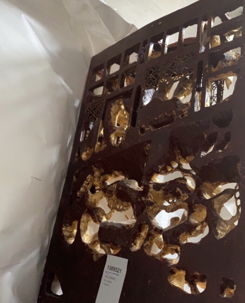 古玩雜項潮州金漆木雕拍賣，當前價格6800元