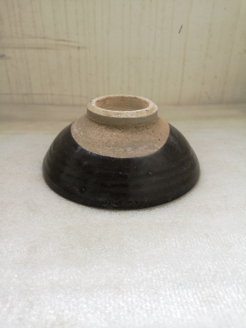 古玩陶瓷磁州窯黑釉斗笠碗拍賣(mài),當(dāng)前價(jià)格850元