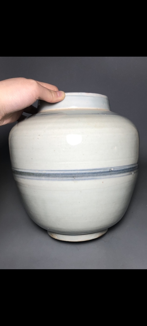 古玩陶瓷【乾隆】青花罐【此罐為大號罐】【估價中幾千元】拍賣,當前價格0元