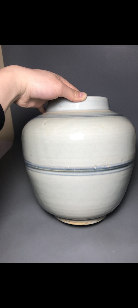 古玩陶瓷【乾隆】青花罐【此罐為大號罐】【估價中幾千元】拍賣,當前價格0元