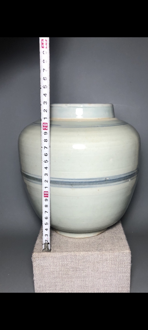 古玩陶瓷【乾隆】青花罐【此罐為大號罐】【估價中幾千元】拍賣,當前價格0元