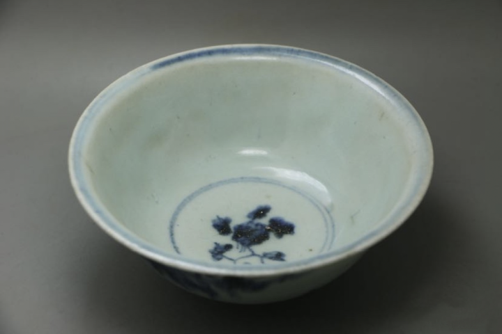 古玩陶瓷正德青花碗拍賣,當前價格1080元