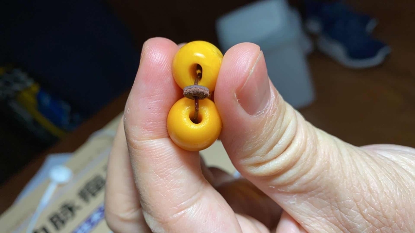 古玩雜項波羅的海蜜蠟棗珠手串拍賣,當前價格6200元