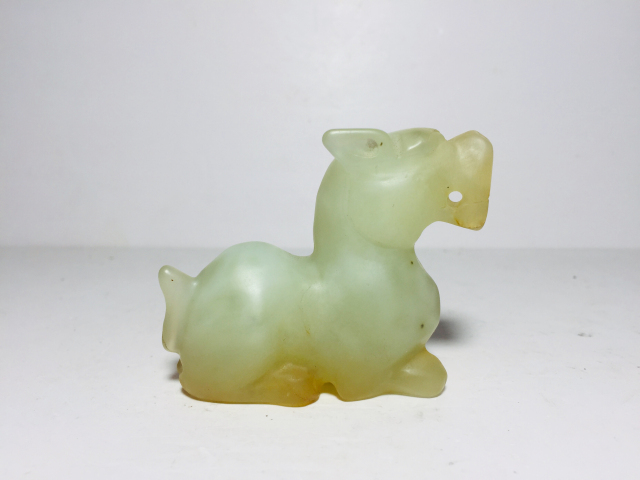 古玩玉器玉獸拍賣,當(dāng)前價(jià)格288元