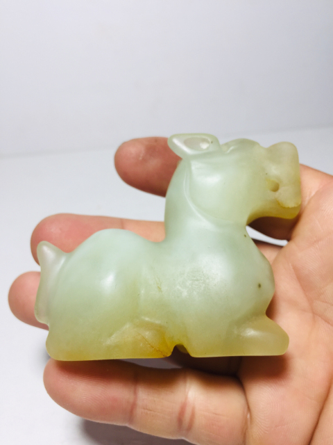 古玩玉器玉獸拍賣,當(dāng)前價(jià)格288元